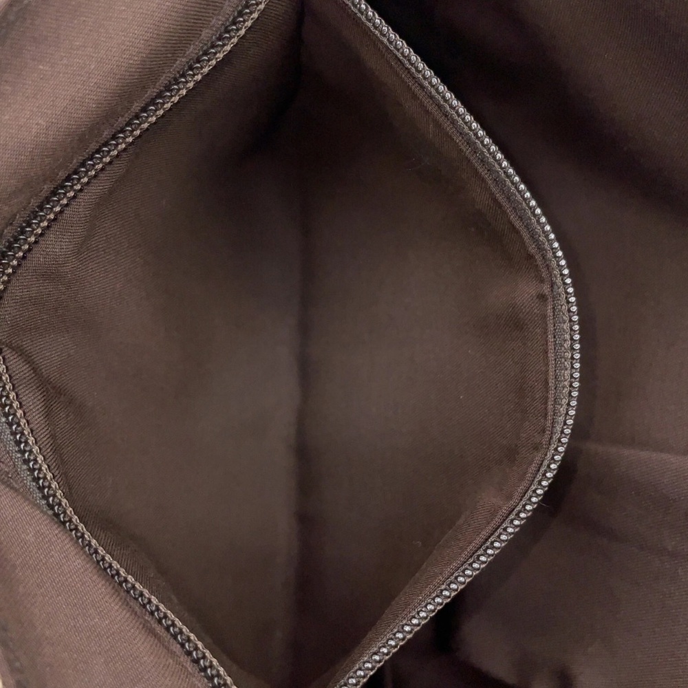 Authentic GUCCI Monogram Brown and Cream Crossbody Bag with Monogram Canvas - Picture 7 of 13